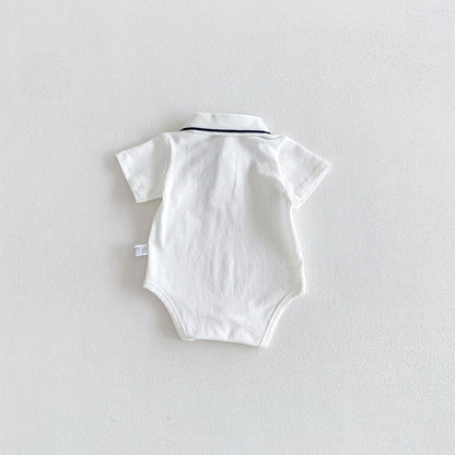 Summer Arrival Baby Boys Short Sleeves Polo Design Bodysuits, MyKids-USA®, Baby & Children's One-Pieces, MyKids-USA -  -  -  -  -  -  - .