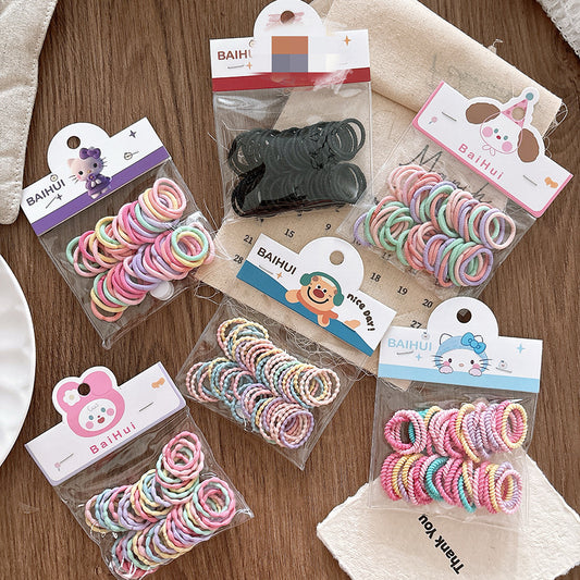 Soft and Comfortable Basic Hairband for Girls 50-Piece Set, MyKids-USA®, Hair Bands, MyKids-USA -  -  -  -  -  -  - .