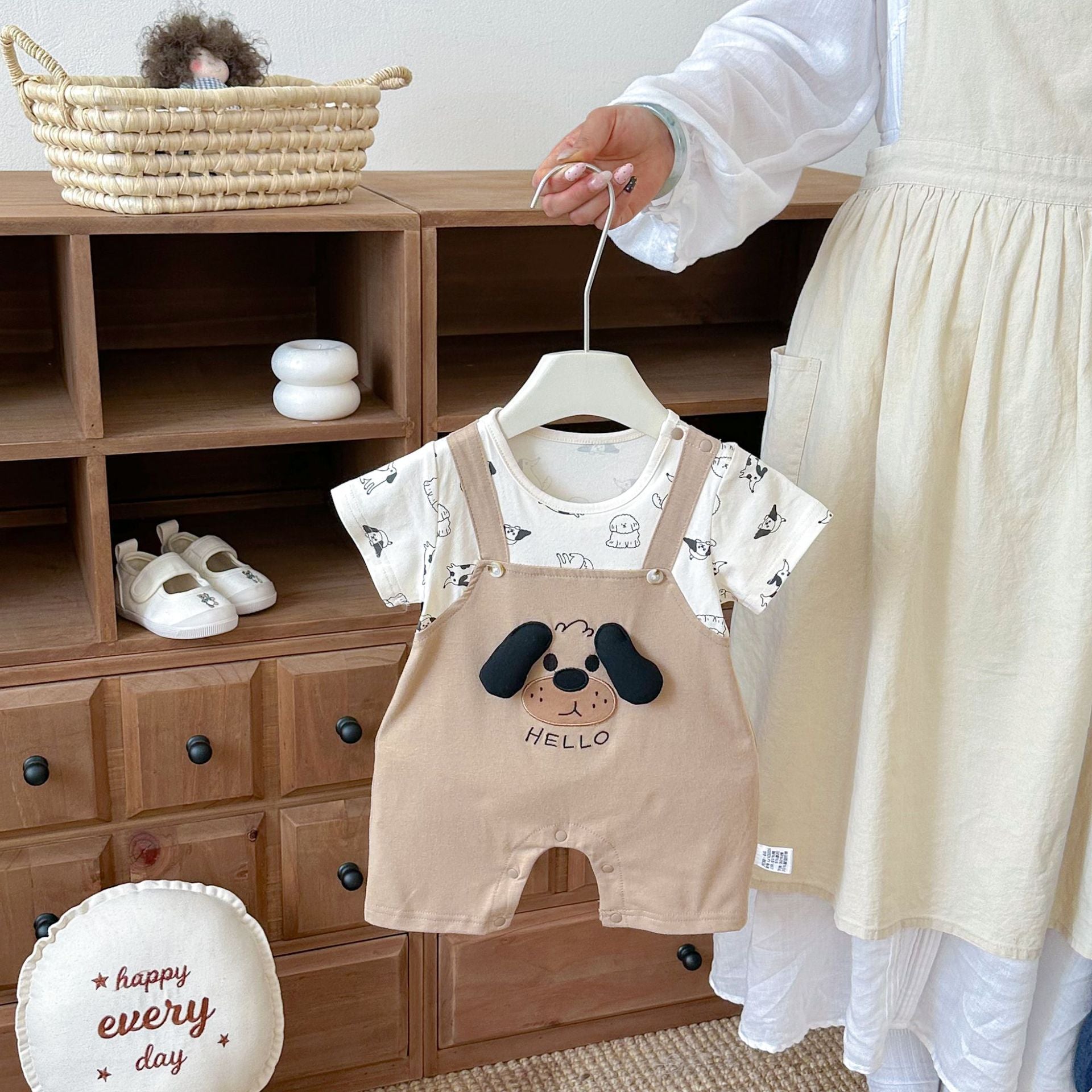 Summer Arrival Baby Boys Short Sleeves Color Patchwork Cartoon Rompers Bodysuits, MyKids-USA®, Baby & Children's One-Pieces, MyKids-USA -  -  -  -  -  -  - .