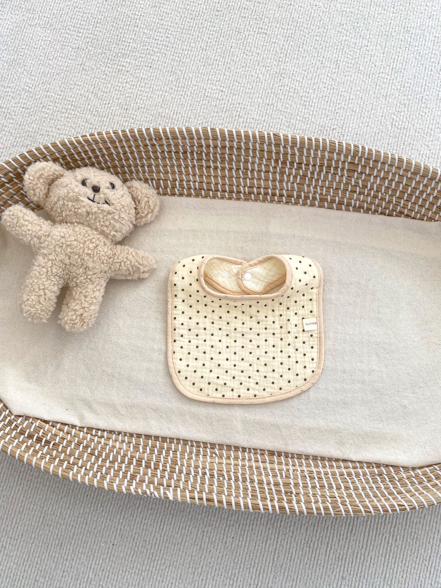 Adorable Cartoon U-Shaped Cotton Drool Cloth Muslin Bib, MyKids-USA®, Bibs, MyKids-USA - Size/Age - S (0-1Y) - Color - Black -  -  - TR2403081717-A