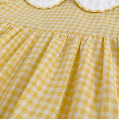 Summer Arrival Baby Girls Short Sleeves Animals Pattern Plaid Bodysuit Dress, MyKids-USA®, Baby & Children's Dresses, MyKids-USA -  -  -  -  -  -  - .