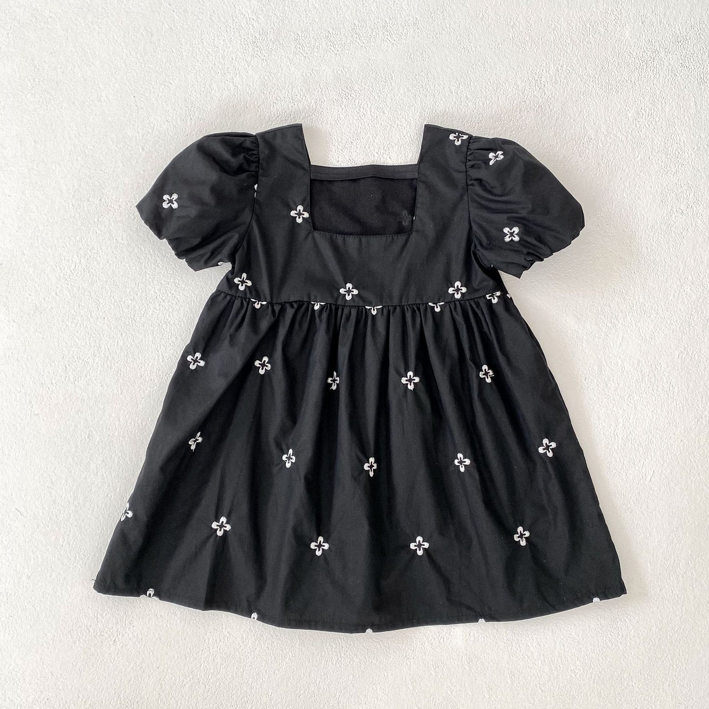 Summer Baby Girls French-style Flowers Pattern Short-sleeved Onesies and Dress – Princess Sister Matching Set, MyKids-USA®, Baby One-Pieces, MyKids-USA -  -  -  -  -  -  - 