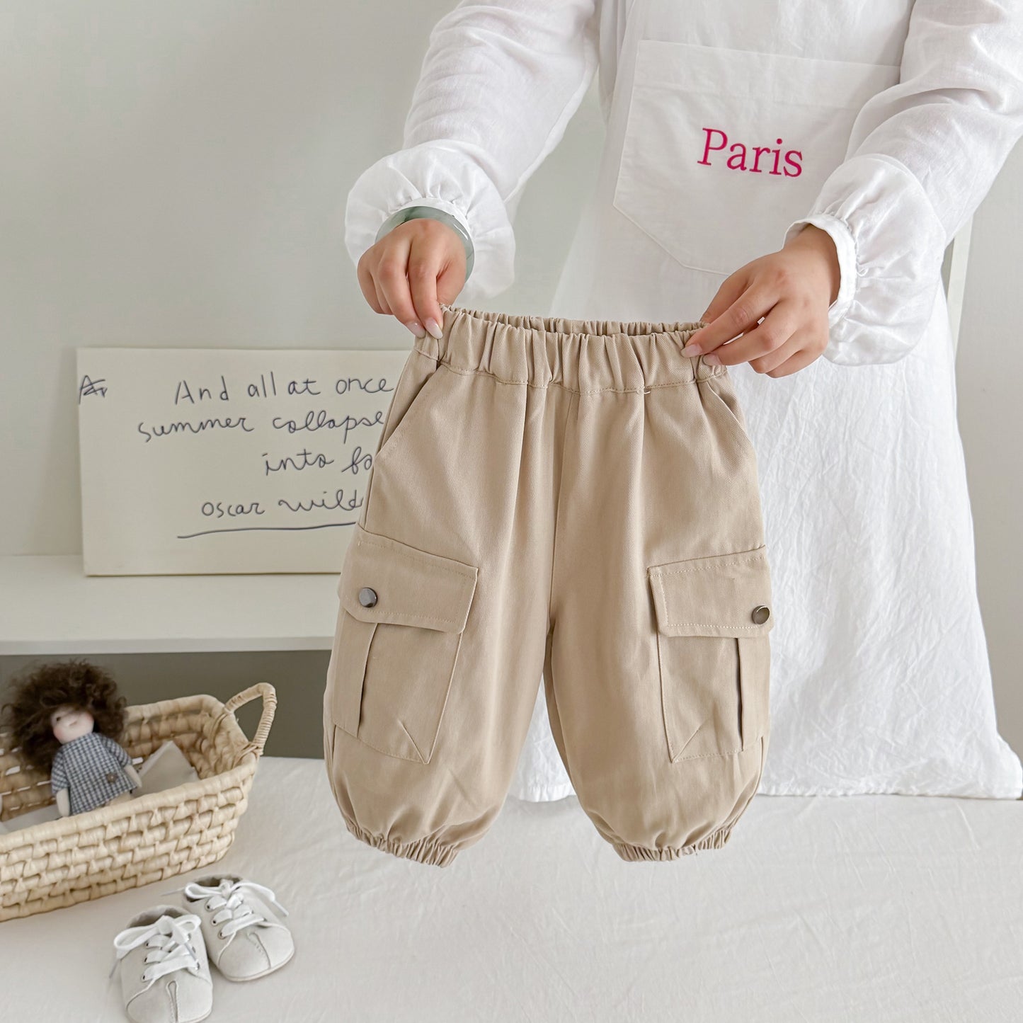 MyKids-USA® Arrival Spring Autumn Boys Cargo Pants