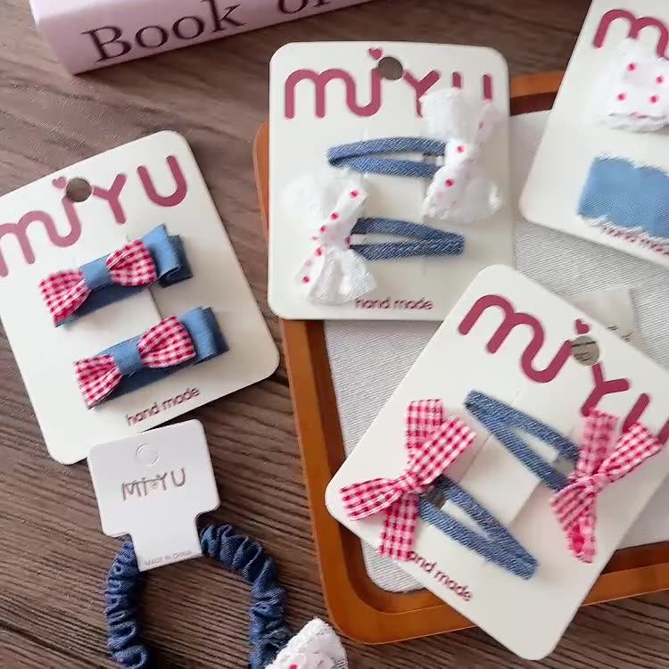 Collection of 2 Versatile Butterfly-bow Decorated Hair Clips and Hair Ties, MyKids-USA®, Hair Pins, Claws & Clips, MyKids-USA -  -  -  -  -  -  - .