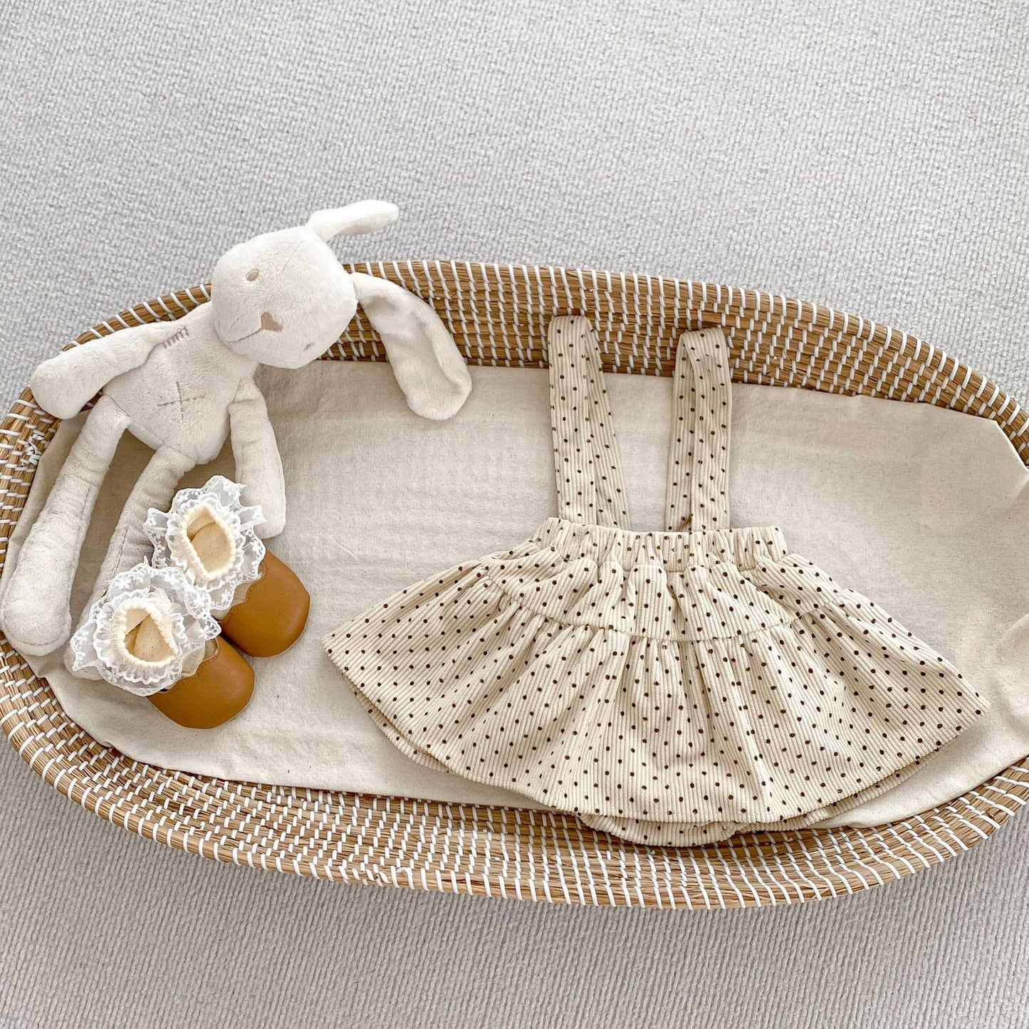 Arrival Autumn Baby Girls Long Sleeves Simple Top and Cute Overalls Skirt- Clothing Set, MyKids-USA®, Baby & Toddler Dresses, MyKids-USA - Size/Age - 66 (3-6M) - Color - Khaki -  -  - TR2408311119-E