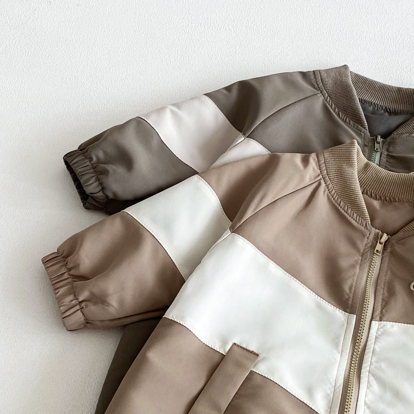 Autumn and Spring Arrival Baby Unisex Long Sleeves Casual Letters Pattern Zip-up Rompers, MyKids-USA®, Baby One-Pieces, MyKids-USA -  -  -  -  -  -  - 