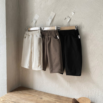 Baby Boy And Girl Solid Color Winter and Autumn Casual Thick Pants, MyKids-USA®, Trousers, MyKids-USA -  -  -  -  -  -  - .