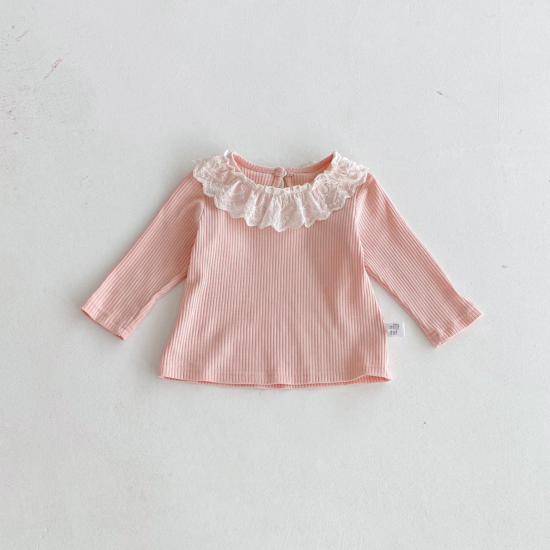 Winter and Autumn Baby Kids Girls Long Sleeves Lace Trim Top and Floral Sleeveless Overalls Clothing Set, MyKids-USA®, Baby & Toddler Outfits, MyKids-USA -  -  -  -  -  -  - 