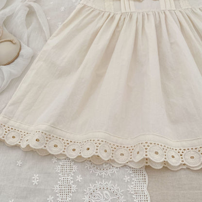 Summer Girls Floral Pattern Lace Trim Collar Onesies and Dress – Princess Sister Matching Set, MyKids-USA®, Baby & Children's Outfits, MyKids-USA -  -  -  -  -  -  - .