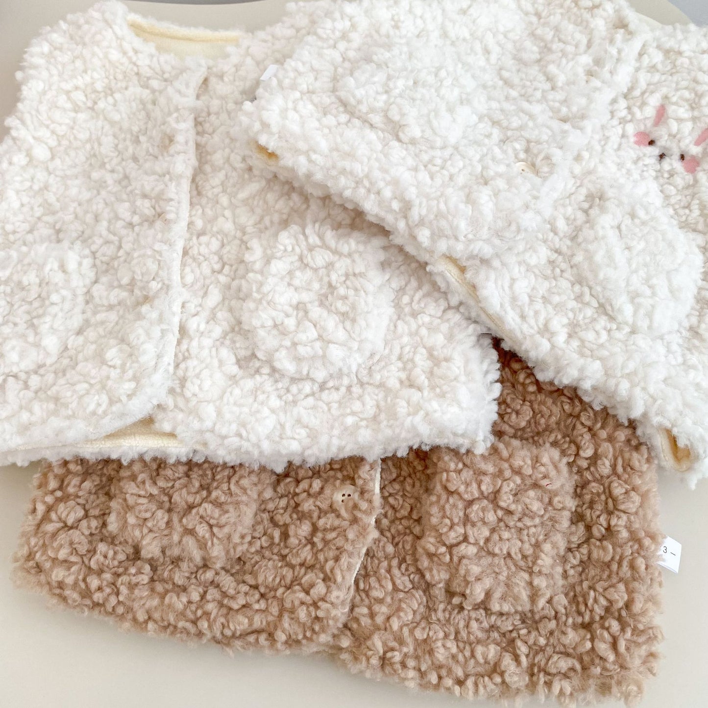 Winter and Autumn Baby Kids Girls Long Sleeves Solid Color Top, Flared Pants and Fluffy Sleeveless Vest Clothing Set, MyKids-USA®, Baby & Toddler Outfits, MyKids-USA -  -  -  -  -  -  - 