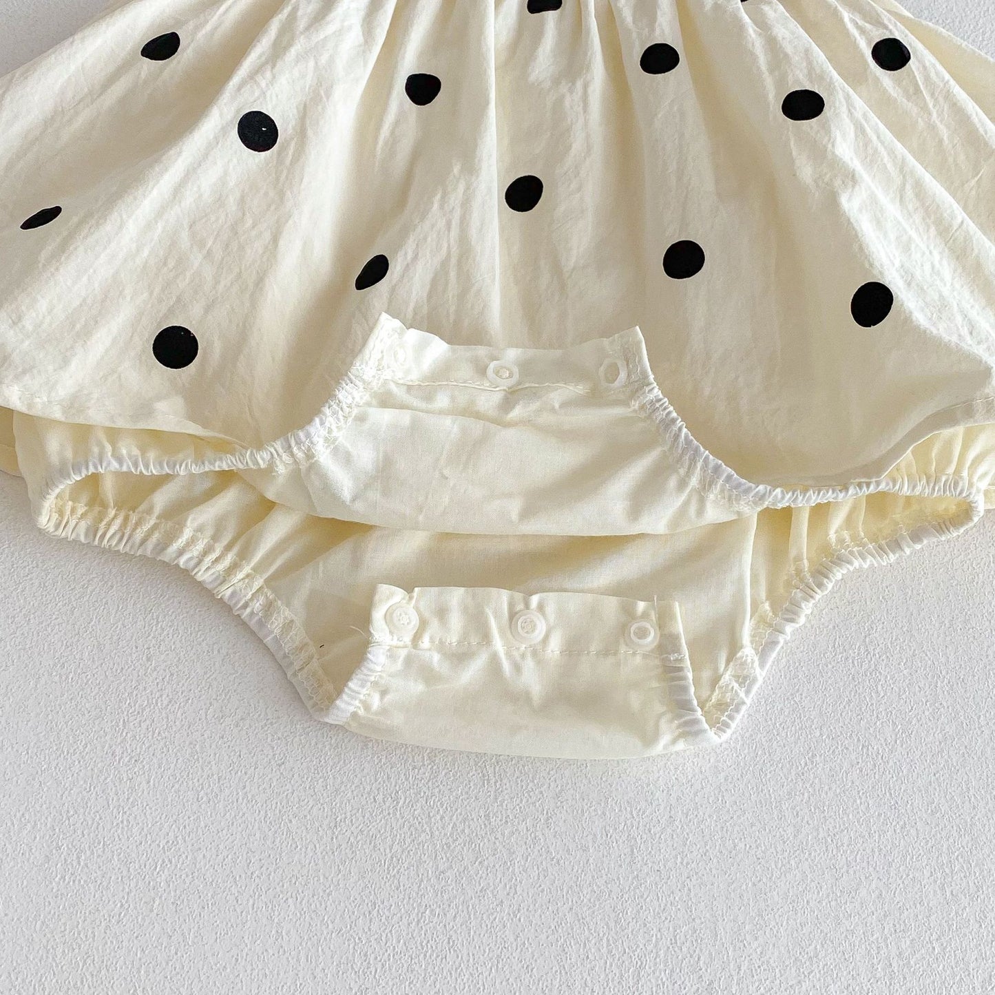 Summer Arrival Baby Girls Cute Sleeveless Polka Dots Pattern Dress Design Strap Onesies, MyKids-USA®, Baby One-Pieces, MyKids-USA -  -  -  -  -  -  - 