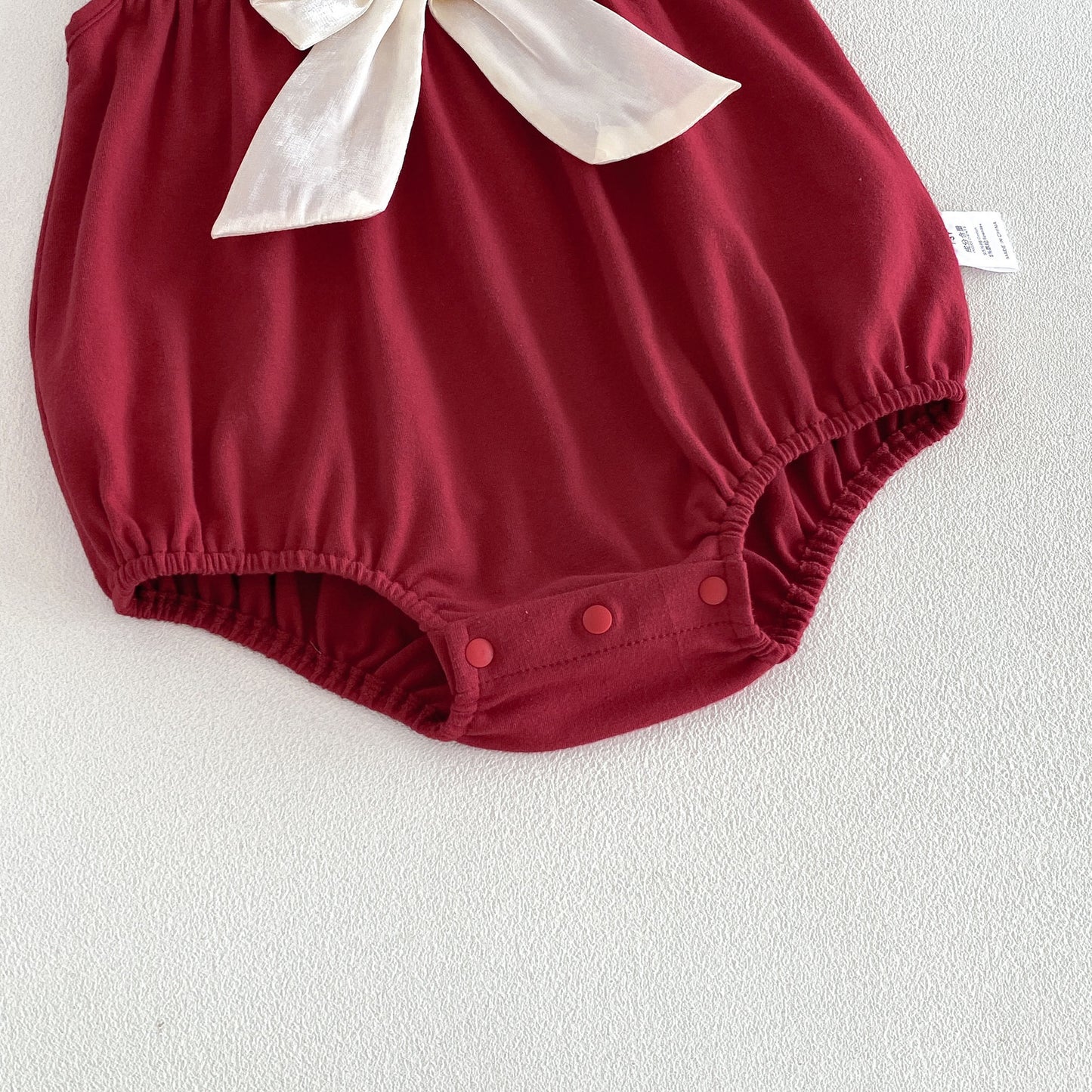 Design Summer Baby Kids Girls Fly Sleeves Color Patchwork Bodysuit