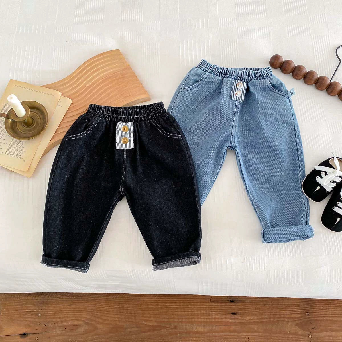 Summer Arrival Kids Unisex Denim Casual Style Pants, MyKids-USA®, Jeans, MyKids-USA -  -  -  -  -  -  - 