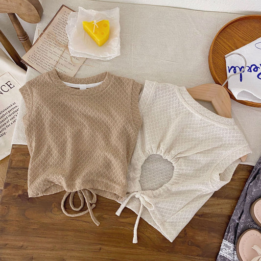 Arrival Summer Baby Kids Girls Solid Color Sleeveless Argyle Pattern Vest, MyKids-USA®, Baby & Toddler Coats & Jackets, MyKids-USA -  -  -  -  -  -  - .