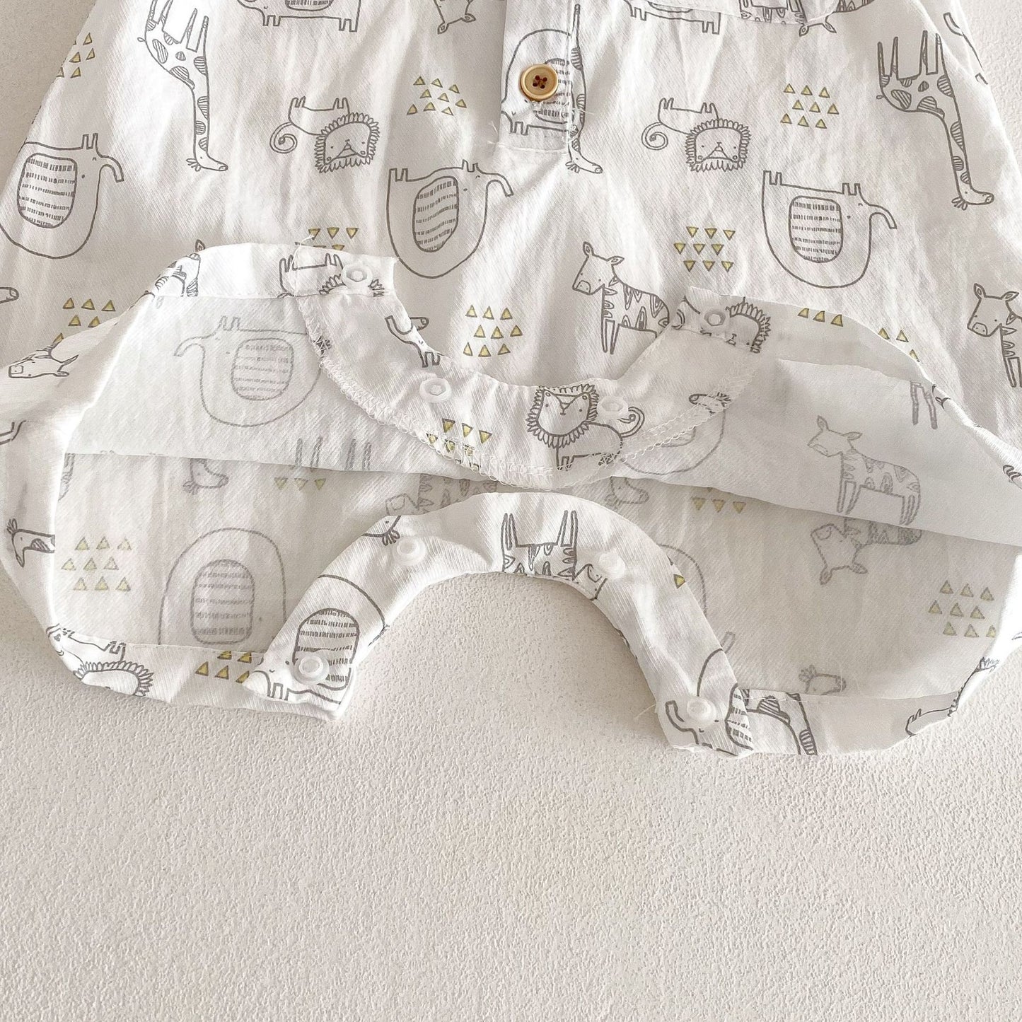 Summer Arrival Baby Unisex Animals Printed Short Sleeves Rompers, MyKids-USA®, Baby One-Pieces, MyKids-USA -  -  -  -  -  -  - 