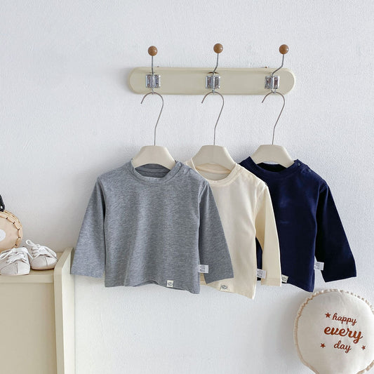 MyKids-USA® Solid Color Long Sleeves Sweatshirt for Kids