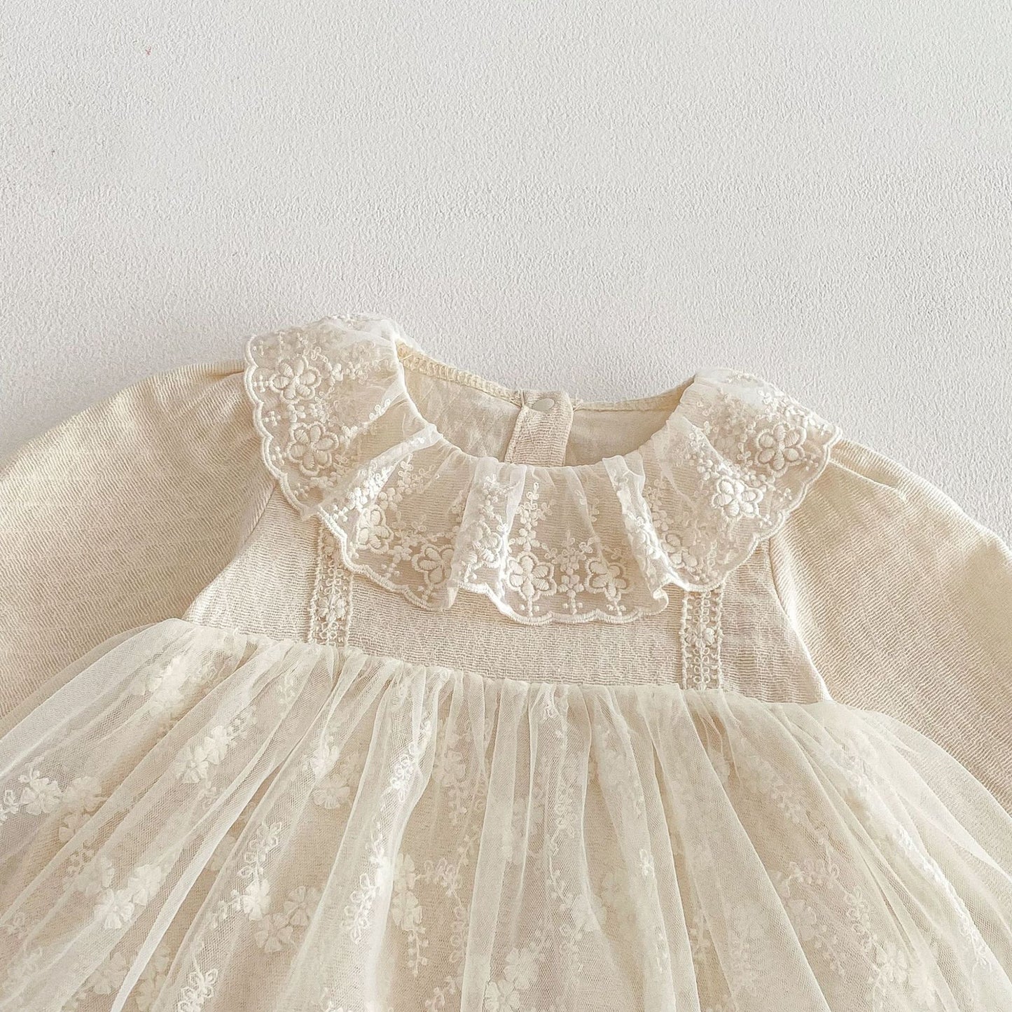 Arrival Winter Baby Girls Floral Tulle Patchwork Design Long Sleeves Onesies Dress, MyKids-USA®, Baby & Toddler Dresses, MyKids-USA -  -  -  -  -  -  - .