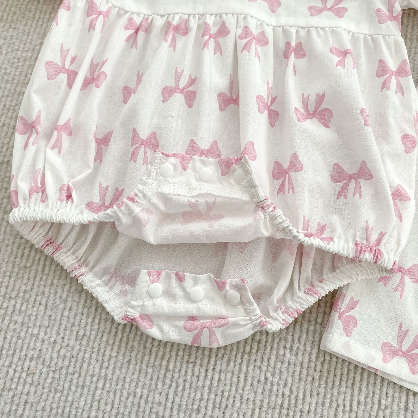 Summer Baby Girls French-style Butterfly-bow Pattern Short Sleeves Onesies and Dress – Princess Sister Matching Set, MyKids-USA®, Baby & Toddler Dresses, MyKids-USA -  -  -  -  -  -  - 