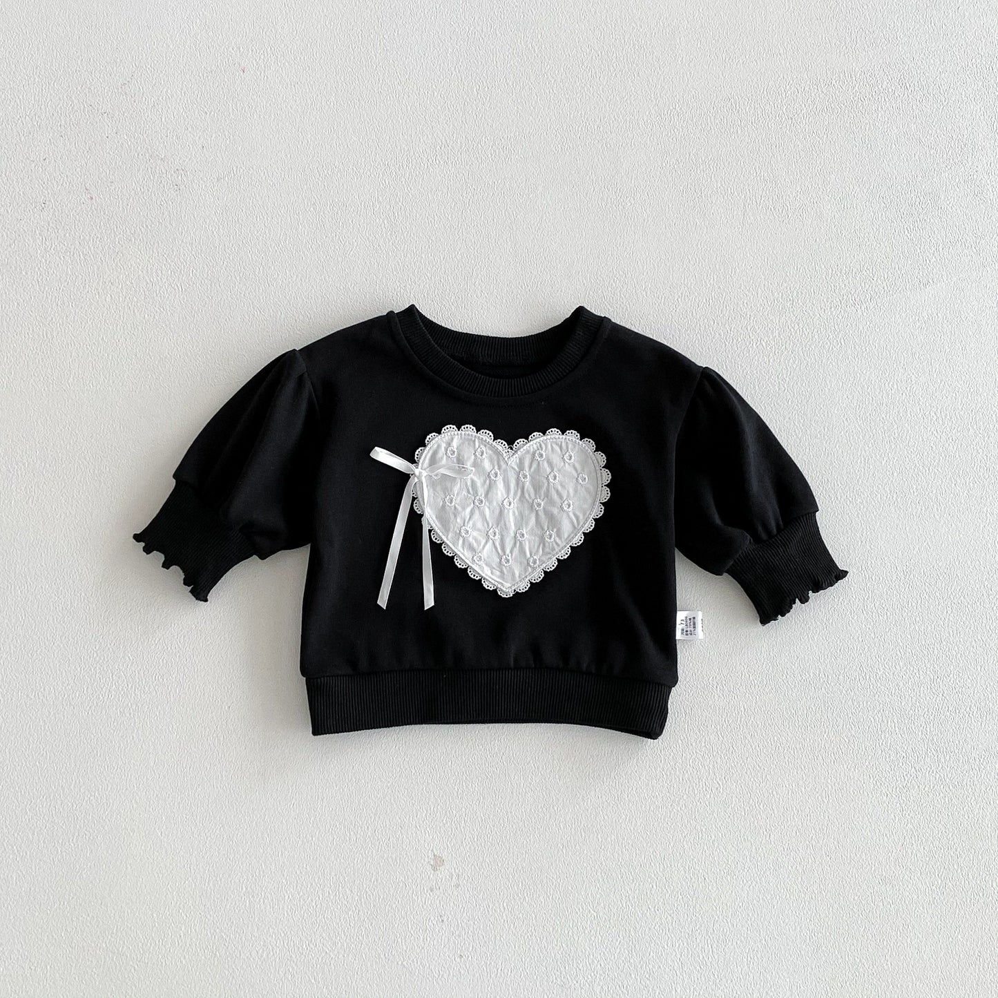 Autumn and Spring Arrival Baby Kids Girls Long Sleeves Hearts Pattern Top, MyKids-USA®, Baby & Toddler Tops, MyKids-USA - Size/Age - 73 (6-9M) - Color - Navy Blue (Dark Blue) -  -  - TR2511082328-B