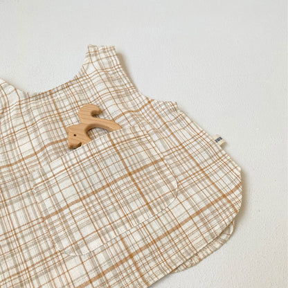 Arrival Summer Baby Kids Plaid VestArrival Summer Baby Kids Plaid Vest
