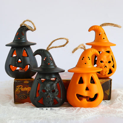 Halloween 4 pieces Set Handheld Horror Decorative Skull Candle Light, MyKids-USA®, Seasonal & Holiday Decorations, MyKids-USA -  -  -  -  -  -  - 