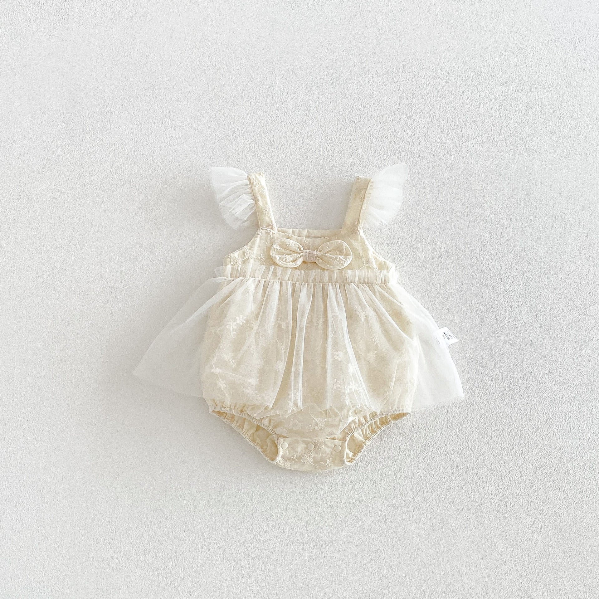 Design Summer Baby Kids Girls Sleeveless Flowers Pattern Strap Plain Bodysuit, MyKids-USA®, Bodysuits, MyKids-USA - Size/Age - 66 (3-6M) - Color - Apricot -  -  - TR2604142343-A.