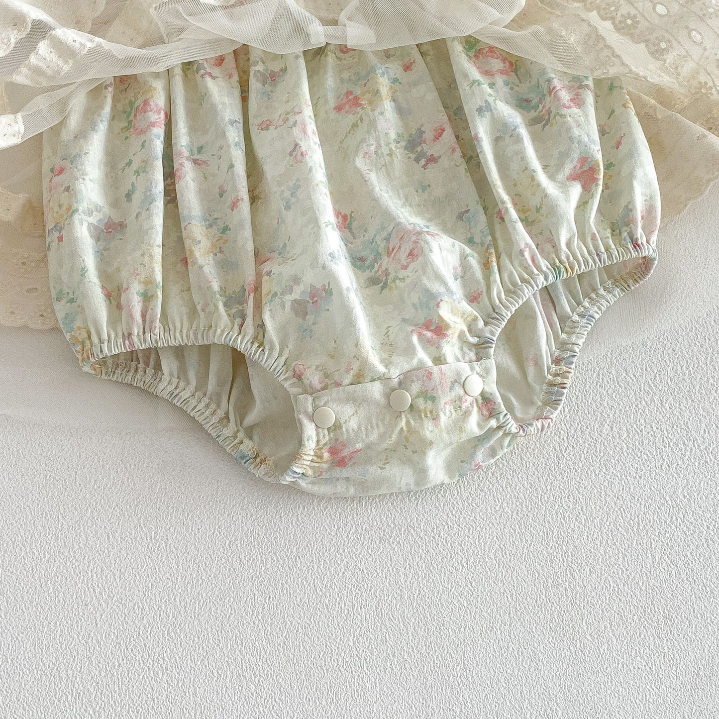 Summer Arrival Baby Girls Short Sleeves Flowers Pattern Tulle Decorated Bodysuit Dress, MyKids-USA®, Baby & Toddler Dresses, MyKids-USA -  -  -  -  -  -  - .