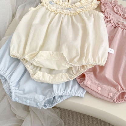 Summer Arrival Baby Girls Sleeveless Embroidery Pattern Bodyusit, MyKids-USA®, Baby & Children's One-Pieces, MyKids-USA -  -  -  -  -  -  - .