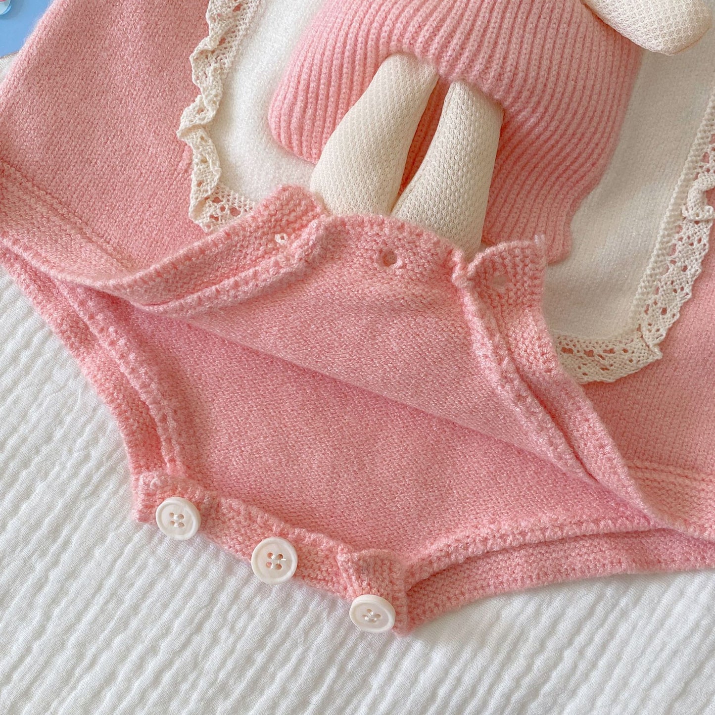 Winter and Autumn Baby Kids Girls Long Sleeves Plain Knitted Sweater and Cartoon Sleeveless Onesies Clothing Set, MyKids-USA®, Baby & Toddler Outfits, MyKids-USA -  -  -  -  -  -  - 