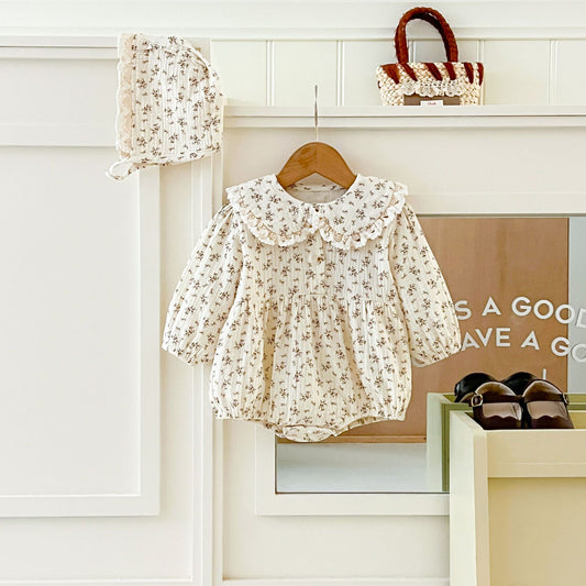 MyKids-USA® Autumn Arrival Baby Girls Long Sleeves Floral Bodysuit