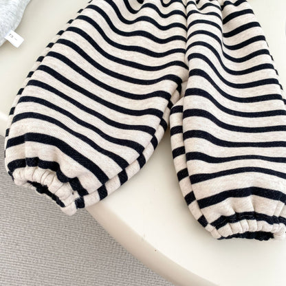 Winter and Autumn Baby Kids Girls Long Sleeves Cartoon Pattern Pullover and Striped Pants Clothing Set, MyKids-USA®, Baby & Toddler Outfits, MyKids-USA -  -  -  -  -  -  - 