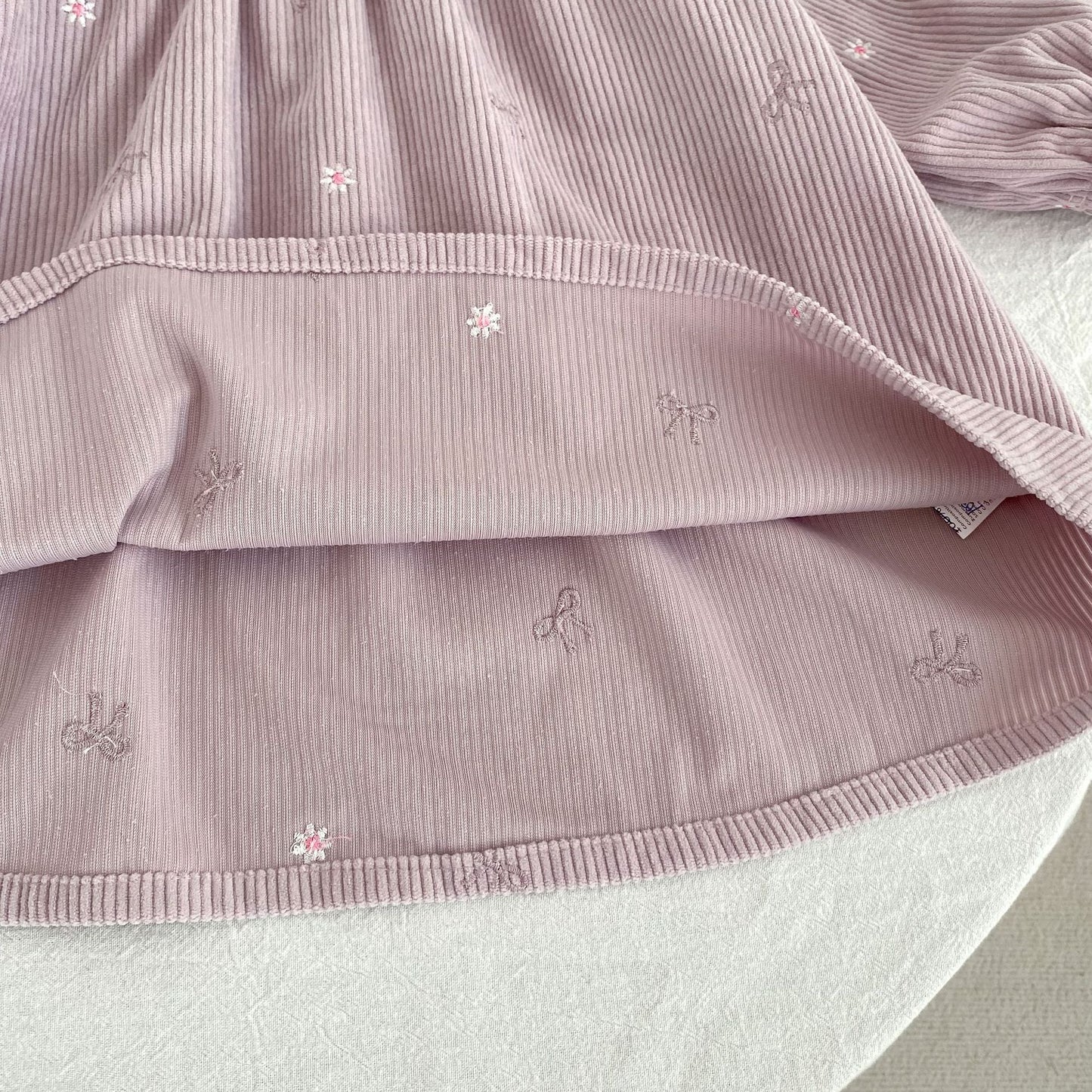MyKids-USA® Autumn Embroidery Pattern Baby Kids Girls Princess Long Sleeves Dress