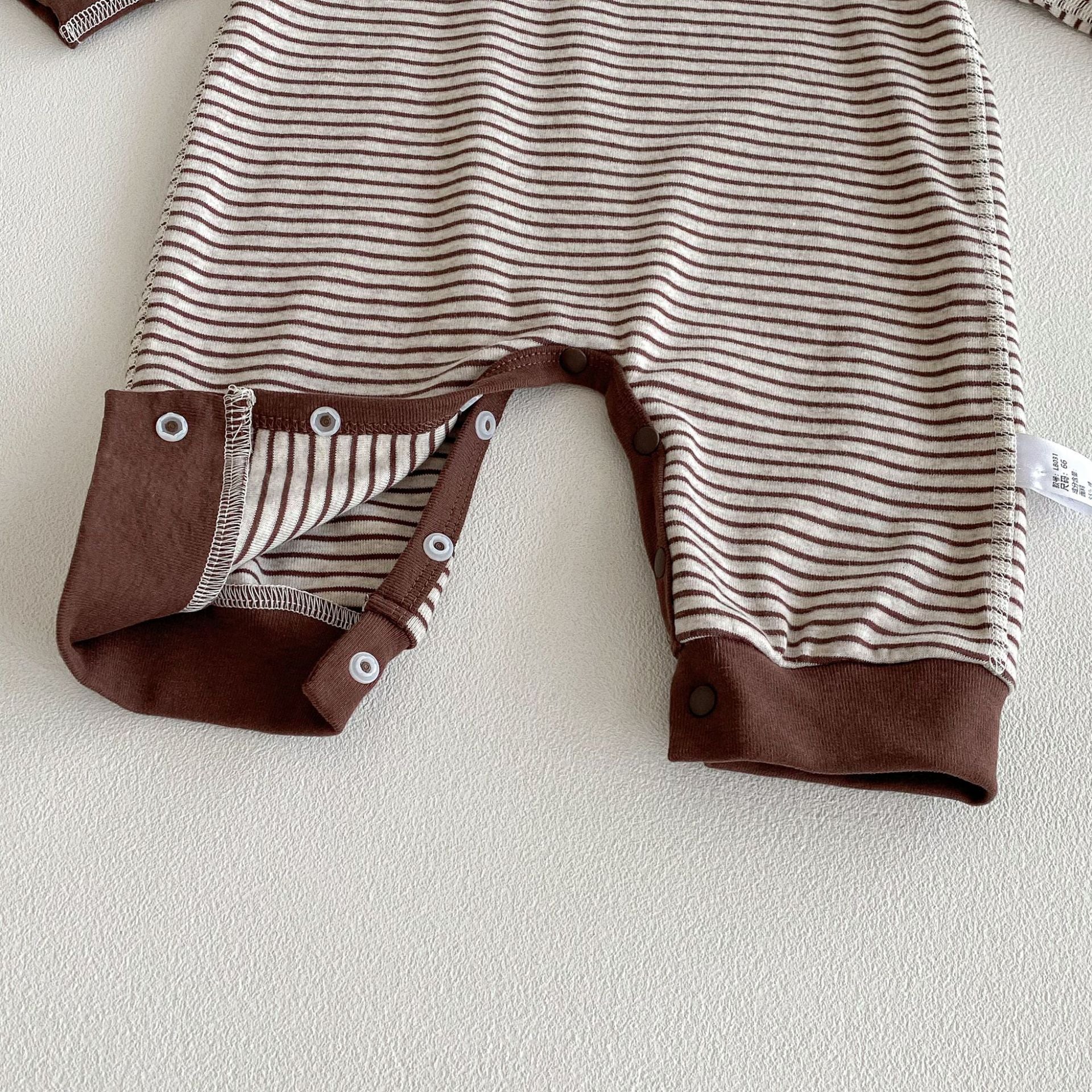 Autumn and Spring Arrival Baby Unisex Long Sleeves Striped Pattern Rompers, MyKids-USA®, Baby One-Pieces, MyKids-USA -  -  -  -  -  -  - 