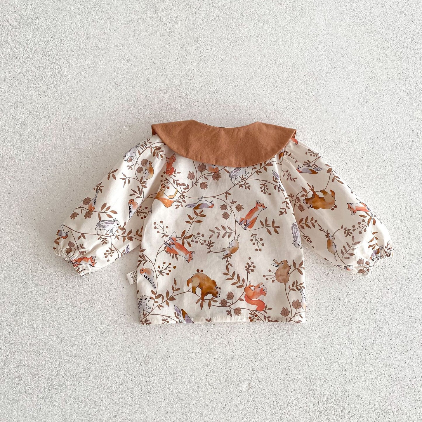 Spring and Autumn Baby Kids Unisex Flowers and Animals Pattern Long Sleeves Shirt and Sleeveless Overalls Clothing Set, MyKids-USA®, Baby & Toddler Outfits, MyKids-USA -  -  -  -  -  -  - 