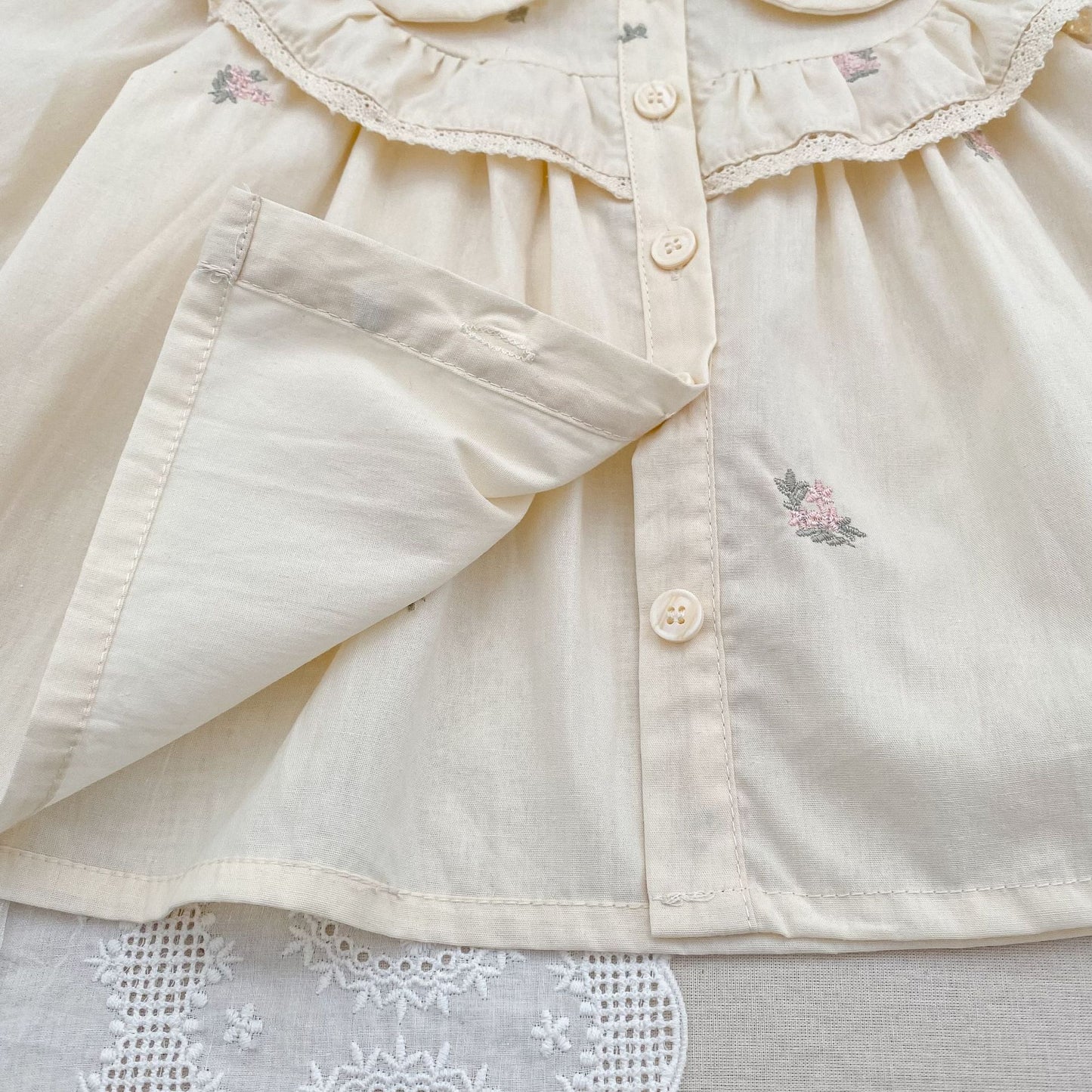 MyKids-USA® Arrival Autumn Baby Kids Girls Long Sleeves Flowers Embroidered Shirt