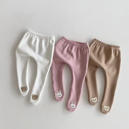Autumn and Winter Arrival Cute Cartoon Style Animals Pattern Baby Leggings, MyKids-USA®, Leggings, MyKids-USA -  -  -  -  -  -  - .