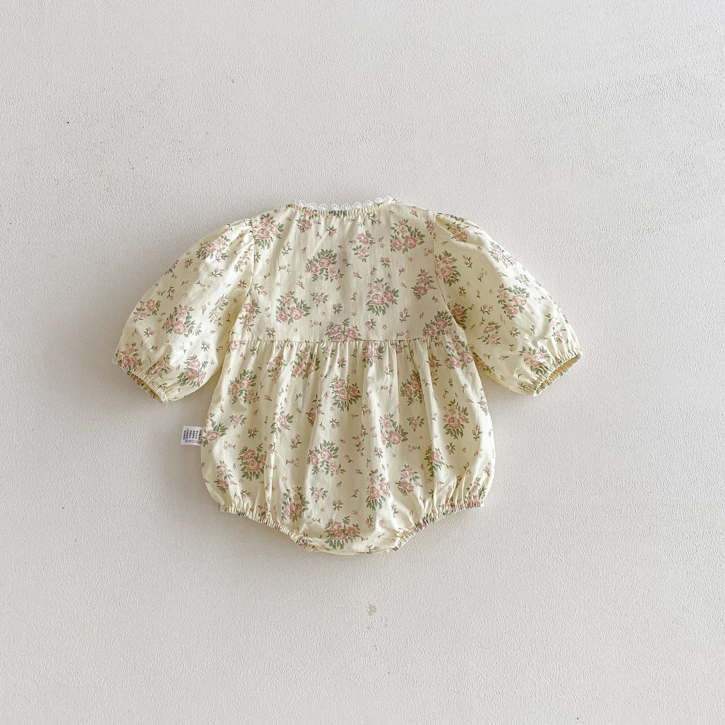 Spring and Autumn Arrival Baby Girls Long Sleeves Cute Floral Bodysuit