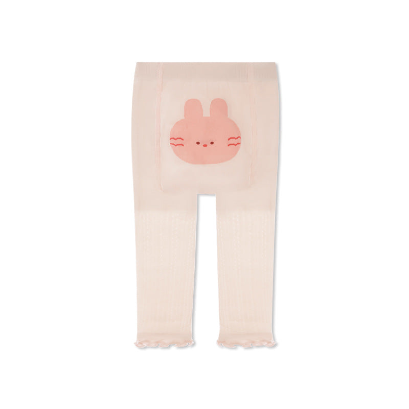 Summer and Spring Baby Unisex Breathable Cartoon Cute Leggings, MyKids-USA®, Leggings, MyKids-USA - Size/Age - S (6-12M) - Color - Light Pink -  -  - TR2605162222-F.
