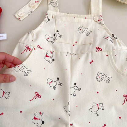 Summer Hot Selling Baby Kids Girls Sleeveless Vest and Cartoon Overalls Clothing Set, MyKids-USA®, Baby & Children's Outfits, MyKids-USA -  -  -  -  -  -  - .