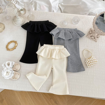 Arrival Baby Kids Girls Solid Color Flared Pants, MyKids-USA®, Baby & Toddler Bottoms, MyKids-USA -  -  -  -  -  -  - .