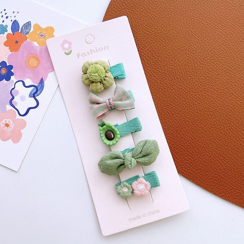 Versatile Hair Accessory For Babies: Colorful Small Butterfly Bow Hair Clip Sets