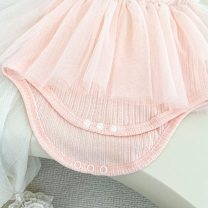 Summer Arrival Baby Girls Fly Sleeves Color Patchwork Bodysuit, MyKids-USA®, Bodysuits, MyKids-USA -  -  -  -  -  -  - .