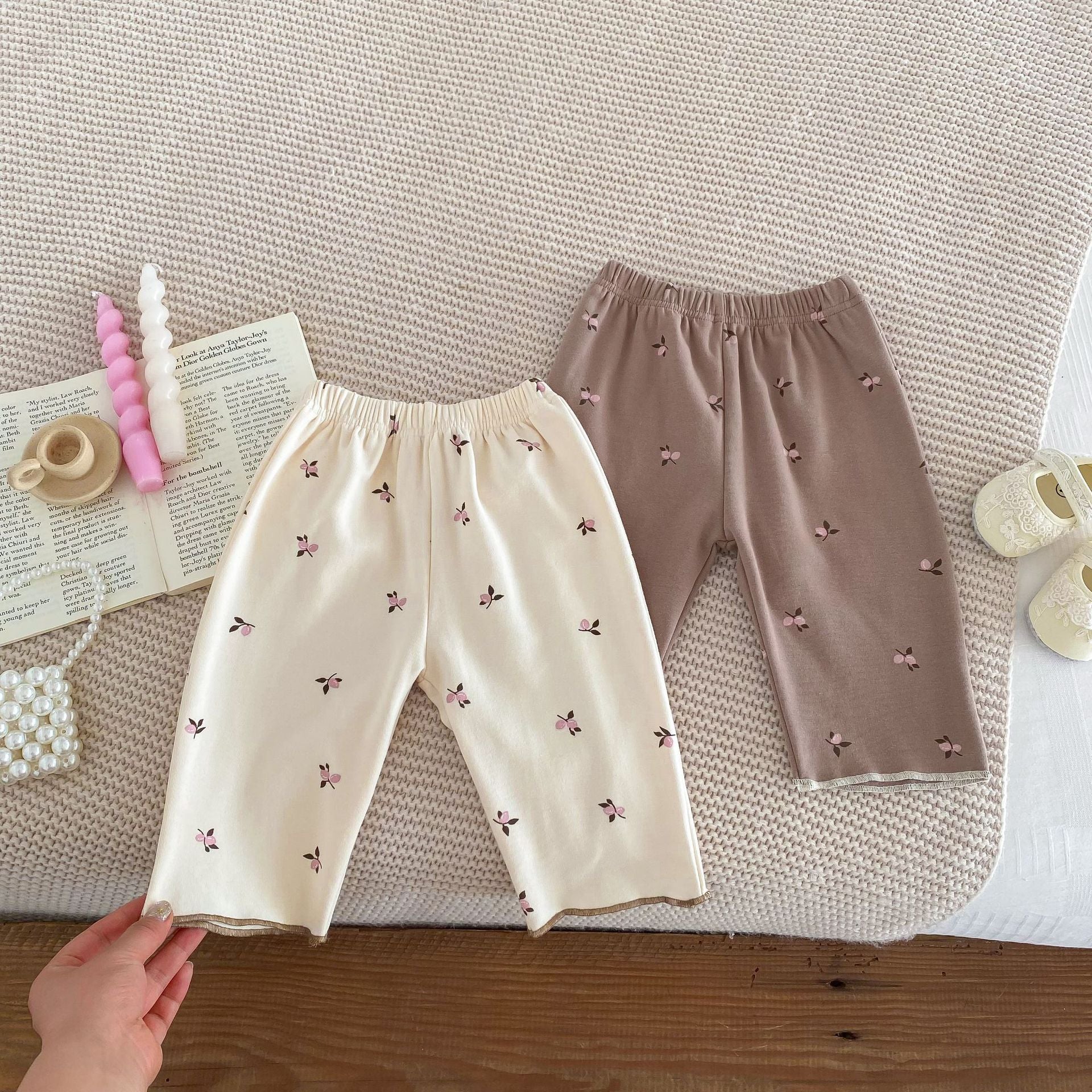 Spring and Autumn Baby Kids Girls Casual Floral Pattern Top and Pants Clothing Set, MyKids-USA®, Baby & Toddler Outfits, MyKids-USA -  -  -  -  -  -  - .
