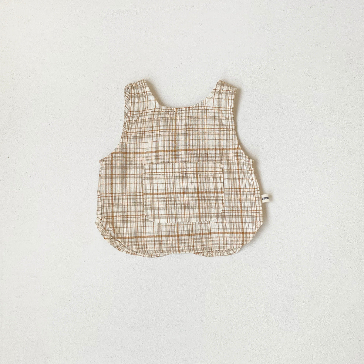 Arrival Summer Baby Kids Plaid VestArrival Summer Baby Kids Plaid Vest