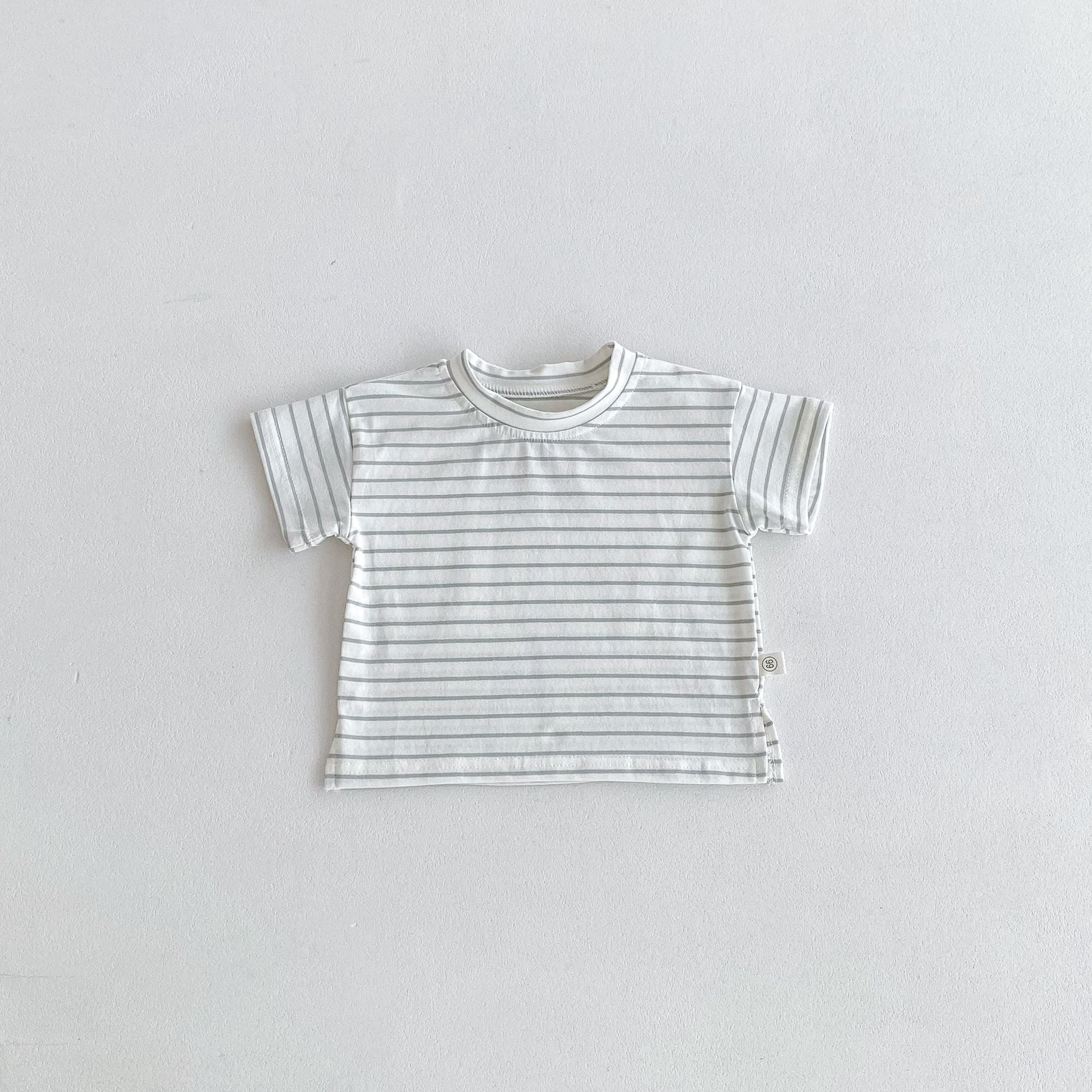 Summer Hot Selling Baby Kids Unisex Sleeveless Rainbow Embroidered Strap Overalls and Striped T-Shirt Clothing Set, MyKids-USA®, Baby & Toddler Outfits, MyKids-USA -  -  -  -  -  -  - 