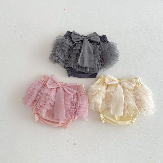 Arrival Summer Baby Kids Girls Tulle Decorated Skirt