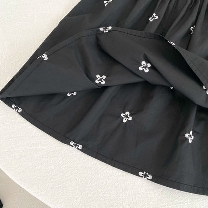 Summer Baby Girls French-style Flowers Pattern Short-sleeved Onesies and Dress – Princess Sister Matching Set, MyKids-USA®, Baby One-Pieces, MyKids-USA -  -  -  -  -  -  - 