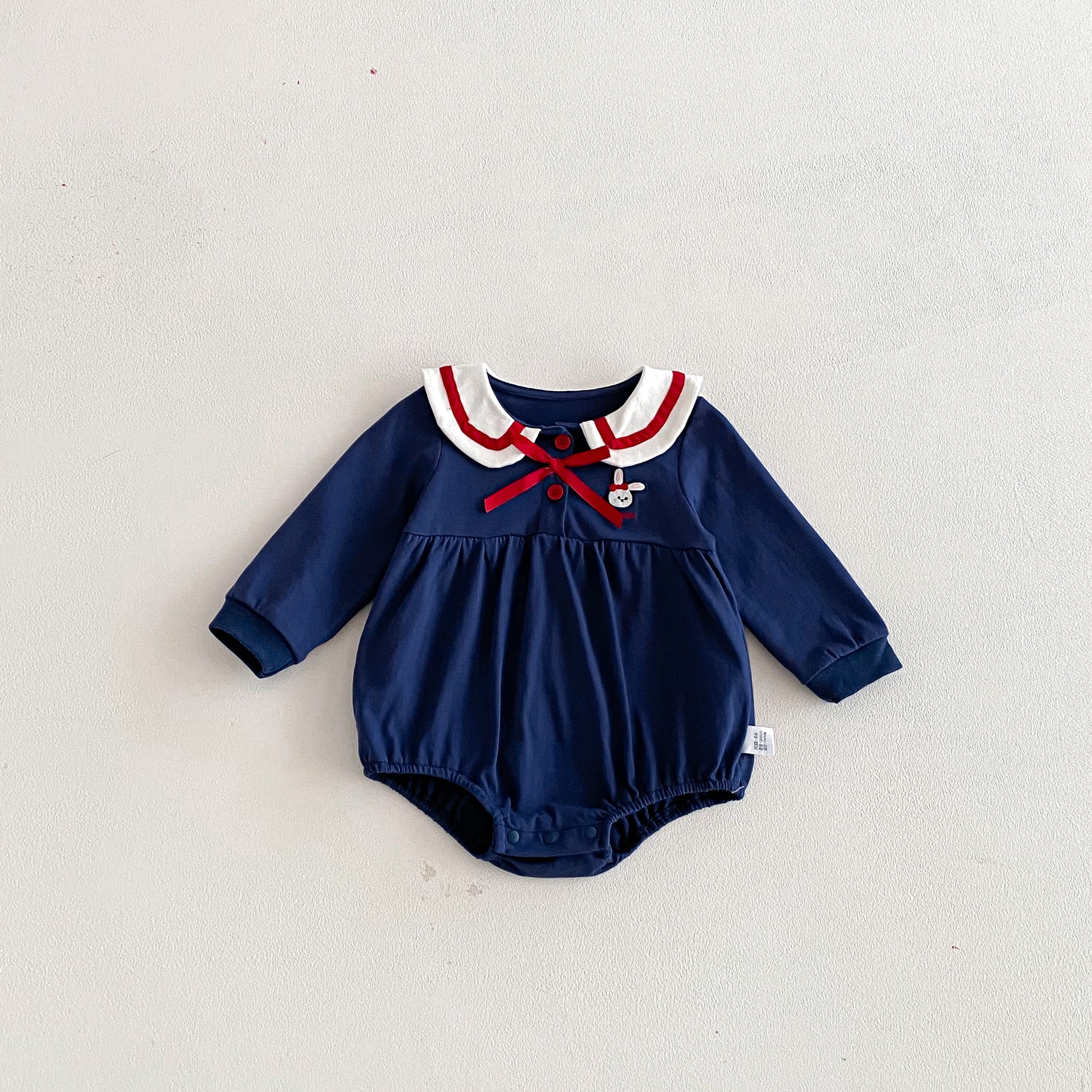 Arrival Spring and Autumn Preppy Baby Kids Girls Peter Color Patchwork Onesies and Dress – Princess Sister Matching Set, MyKids-USA®, Baby & Toddler Outfits, MyKids-USA - Size/Age - 66 (3-6M) - Color - Blue -  -  - TR2512291529-A.