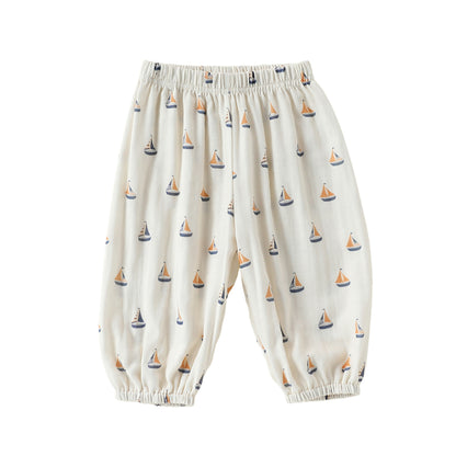 Arrival Baby Kids Boys and Girls Casual Pattern Pants, MyKids-USA®, Trousers, MyKids-USA - Size/Age - 73 (6-9M) - Color - Apricot -  -  - TR2605072357-A.