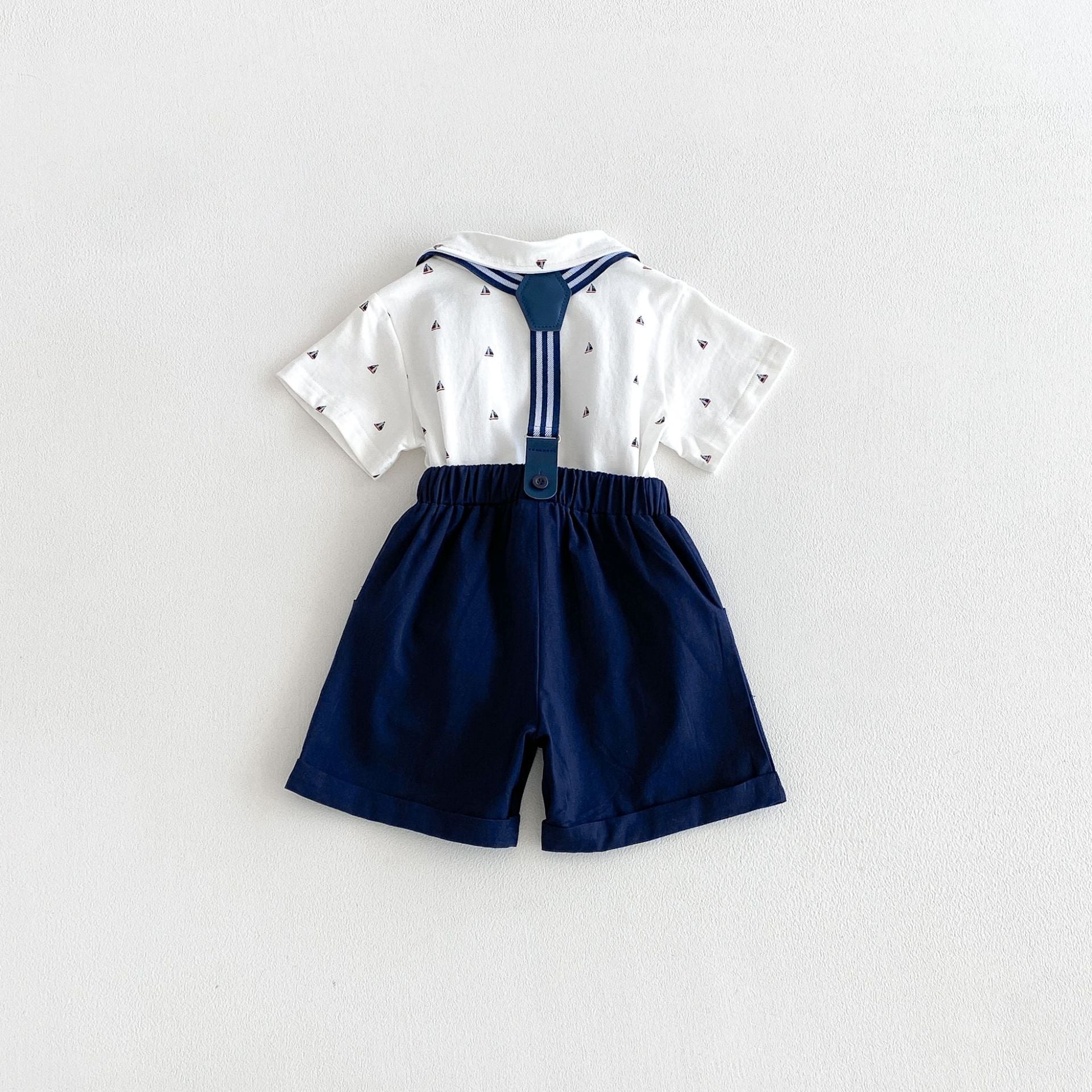 Arrival Summer Baby Kids Boys Short Sleeves Shirt and Strap Overalls Clothing Set, MyKids-USA®, Baby & Children's Outfits, MyKids-USA -  -  -  -  -  -  - .